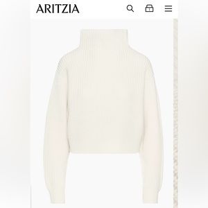 Wilfred Montpellier Waist Turtleneck in Grey XXS